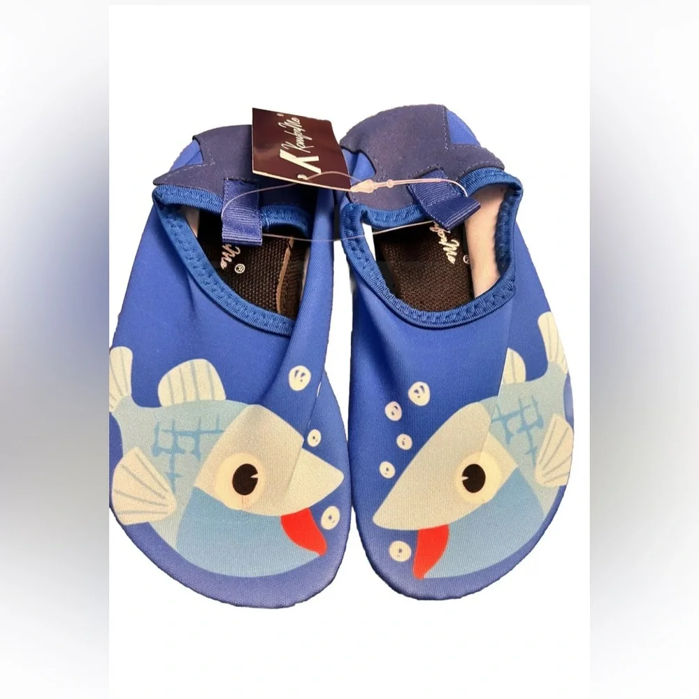 Toddler Water Shoe‎ Non-Slip Beach Swim Barefoot Quick Dry Aqua Pool Socks 9-9.5